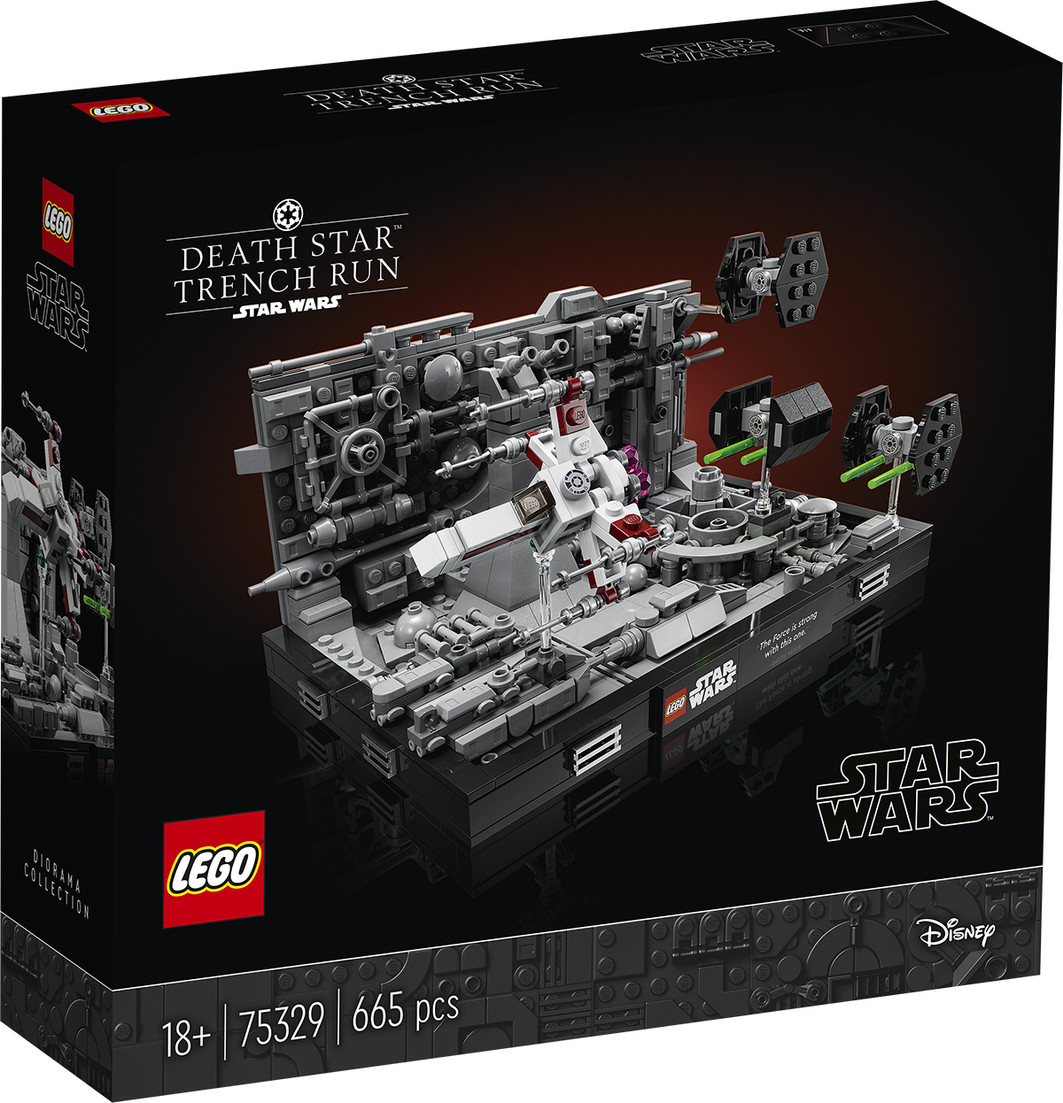 LEGO Star Wars 75329 Cuộc Truy Đuổi Tại Death Star (666 chi tiết)