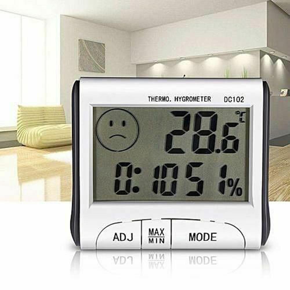Đông hồ đo nhiệt kế mini màn hình LCD DC102