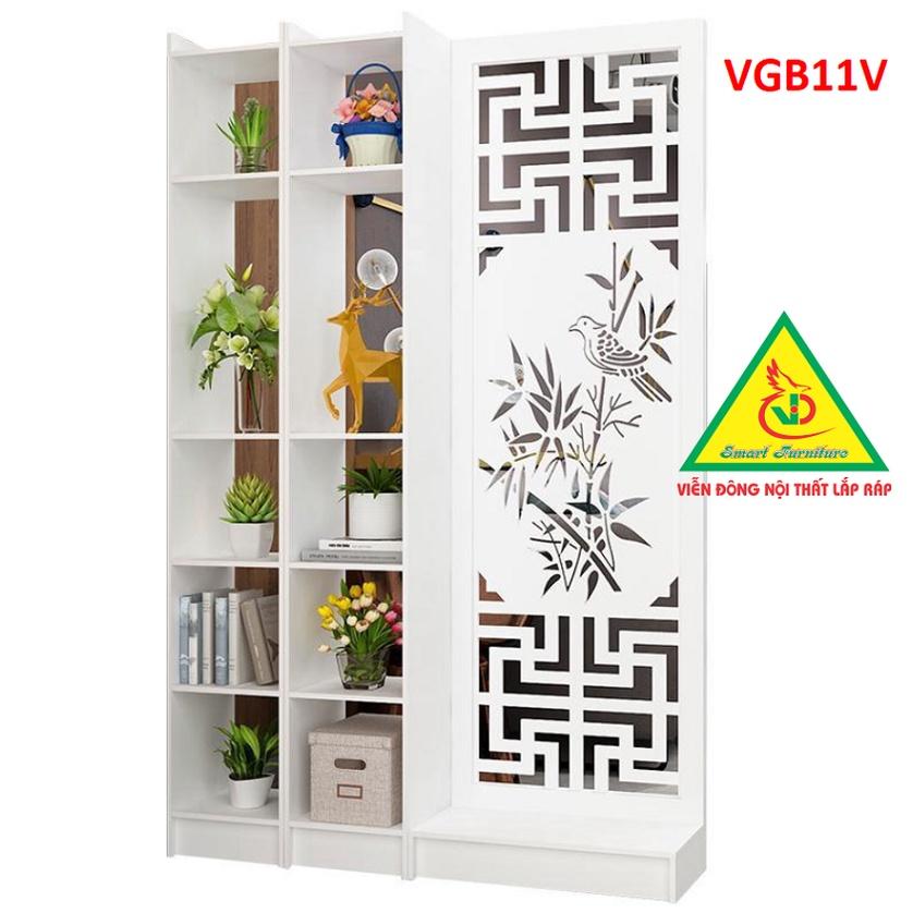 Vách ngăn liền kệ 1 vách 2 kệ VGA08V