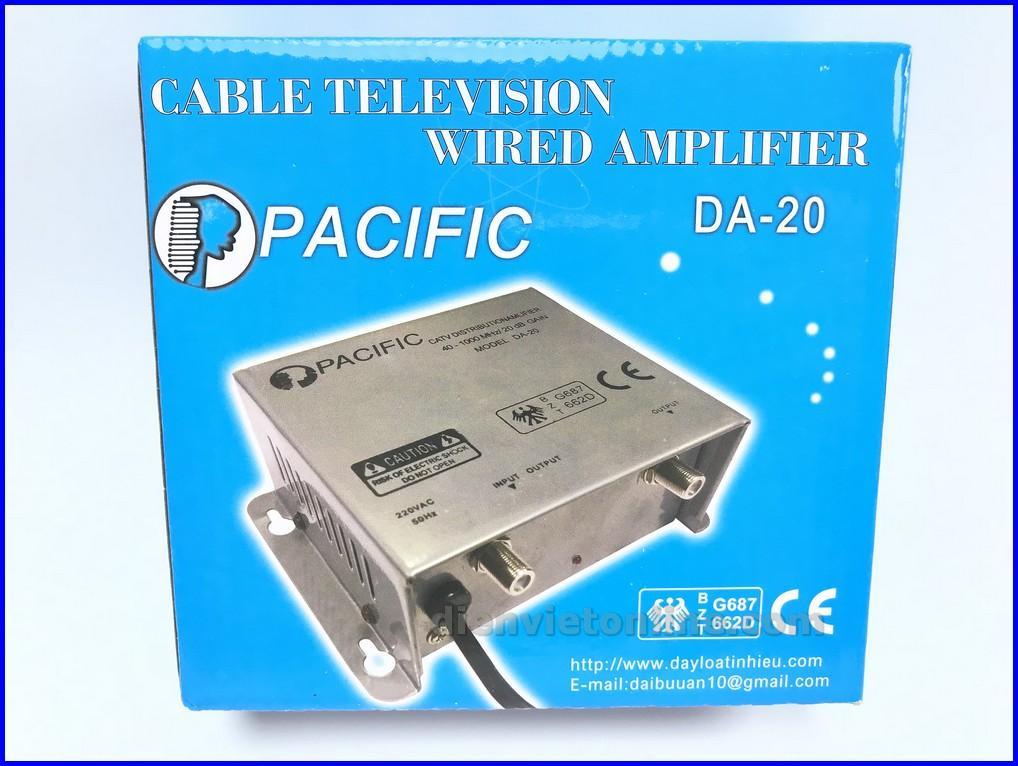 Bộ khuyếch đại truyền hình cáp cực mạnh Pacific