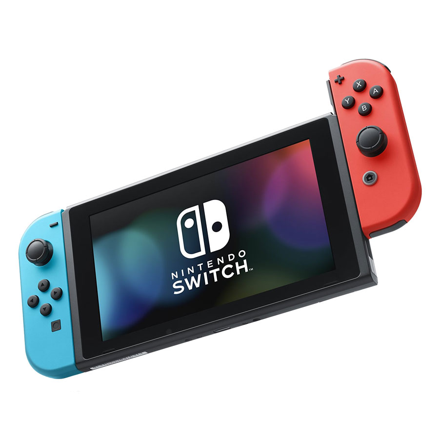 Máy Chơi Game Nintendo Switch Với Neon Blue Và Red Joy‑Con (Xanh Đỏ) - Hàng Nhập Khẩu