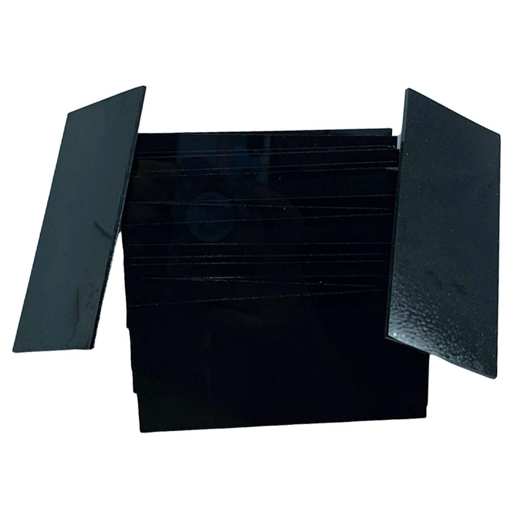 Hilabee 20 Cái/bộ Hàn Ống Kính Dành Cho Mũ Bảo Hiểm Hàn Hood Màu Đen Hàn Ống Kính