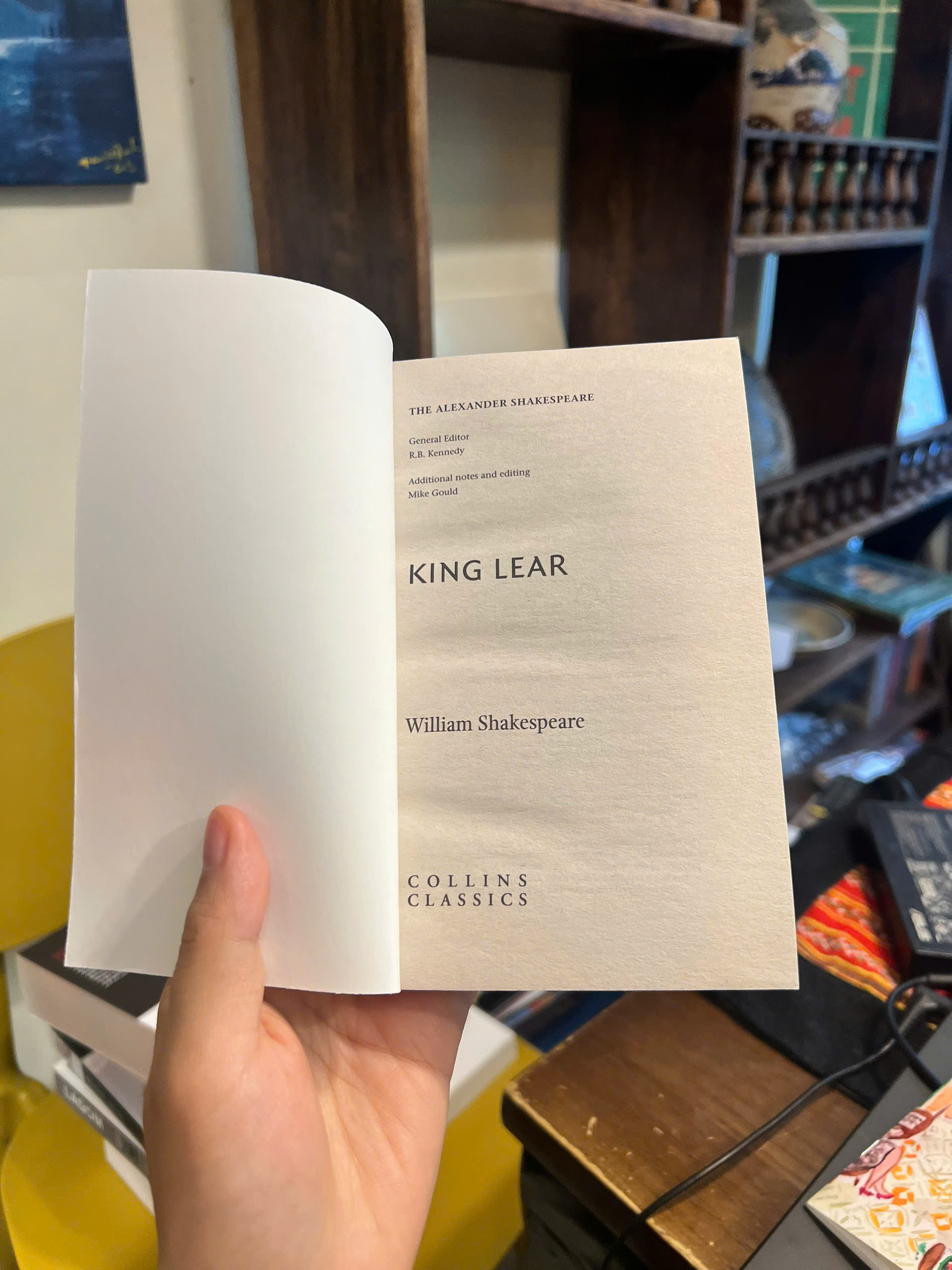 Sách - King Lear by William Shakespeare | Classics / Plays / Kịch Kinh điển / Nhập khẩu UK