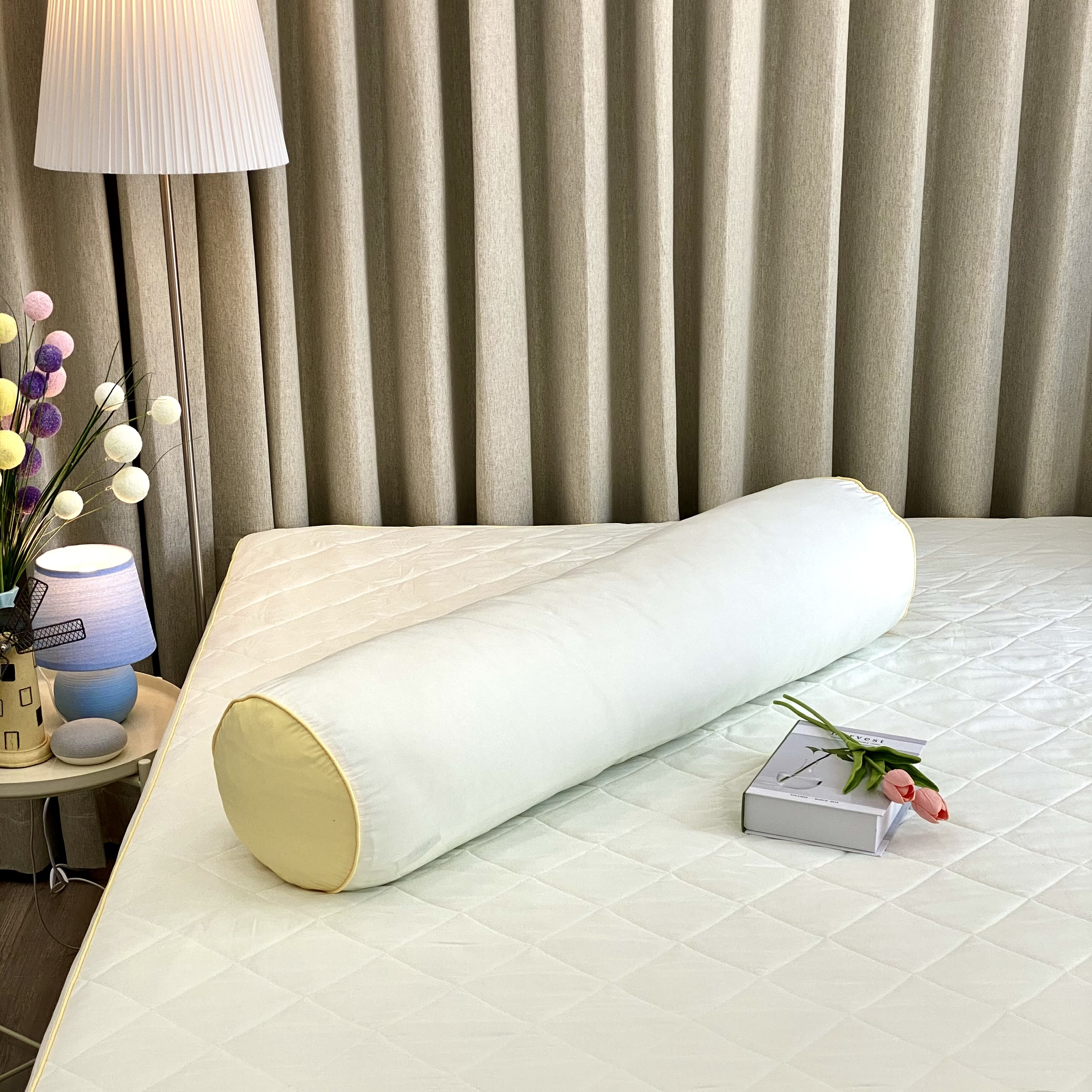 Bộ ga giường chần bông KBedding by Everon KMTS 102 Microtencel Vàng