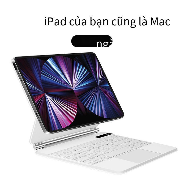 Ưu đãi đặc biệt phù hợp cho Apple iPad bàn phím điều khiển ma thuật máy tính bảng thông minh tích hợp vỏ bảo vệ pro hút nam châm Bluetooth 11/12.9