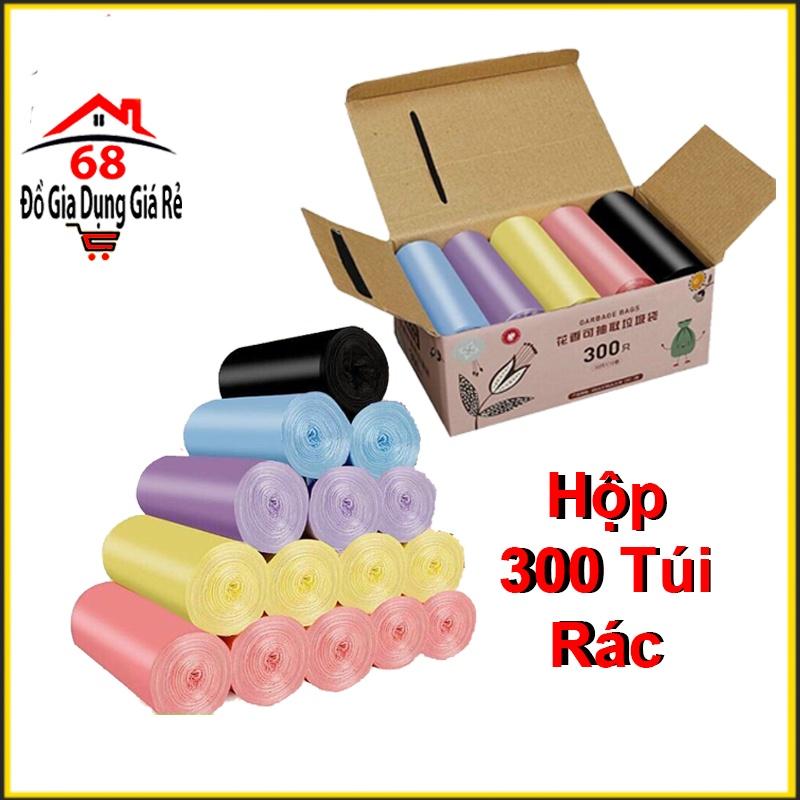 Túi đựng rác hộp 10 quận 300 túi tiện lợi dai siêu chắc chắn