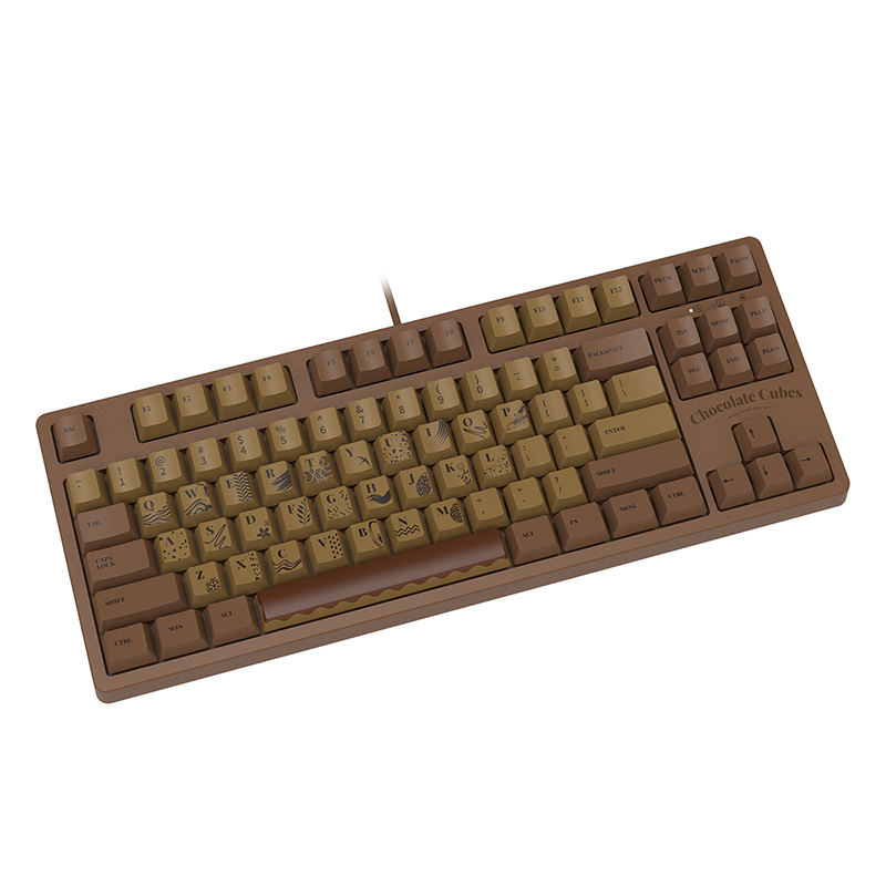 Bàn phím cơ AJAZZ AK533 Chocolate Cubes (87keys/ 104 keys)- Hàng chính hãng