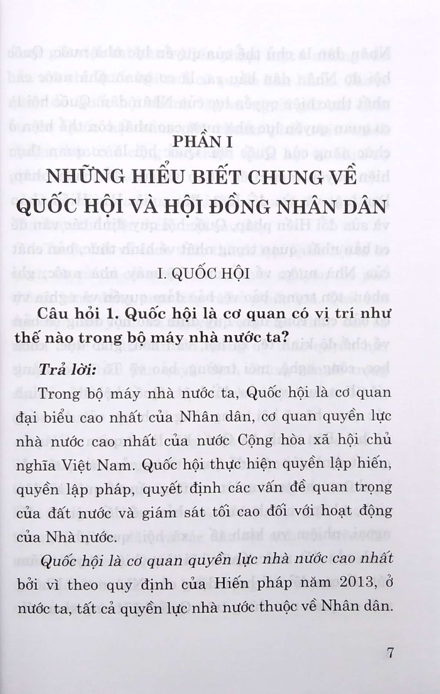 200 Câu Hỏi - Đáp Về Bầu Cử Đại Biểu Quốc Hội Khóa XV Và Đại Biểu Hội Đồng Nhân Dân Các Cấp Nhiệm Kỳ 2021-2026
