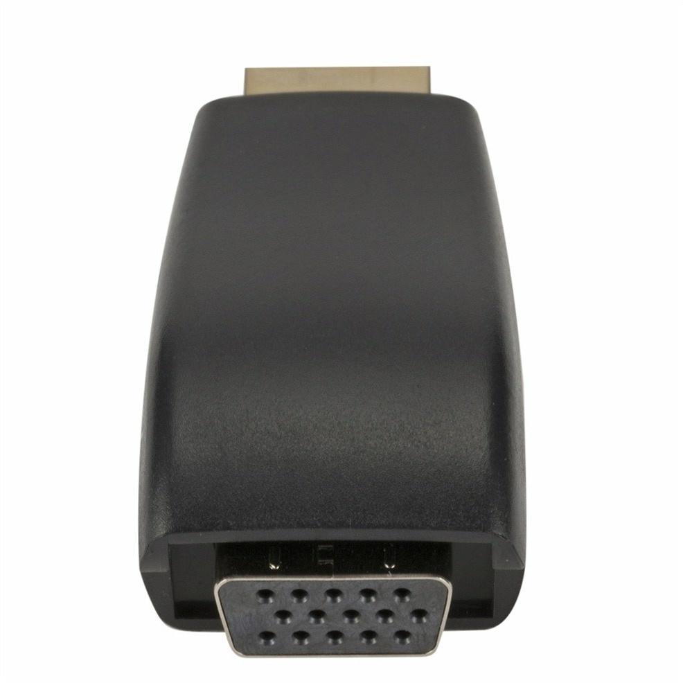 HDMI-compatible Male to VGA Female Converter 3.5mm Audio Cable Adapter 1080P HD Video Output for PC Laptop TV Monitor Projector