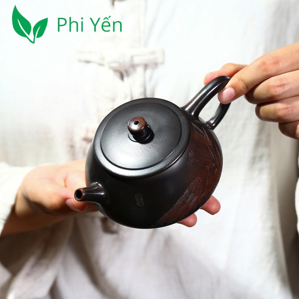 Ấm trà Tử sa Nê Hưng Khâm châu Tư đình HNNHTB178255