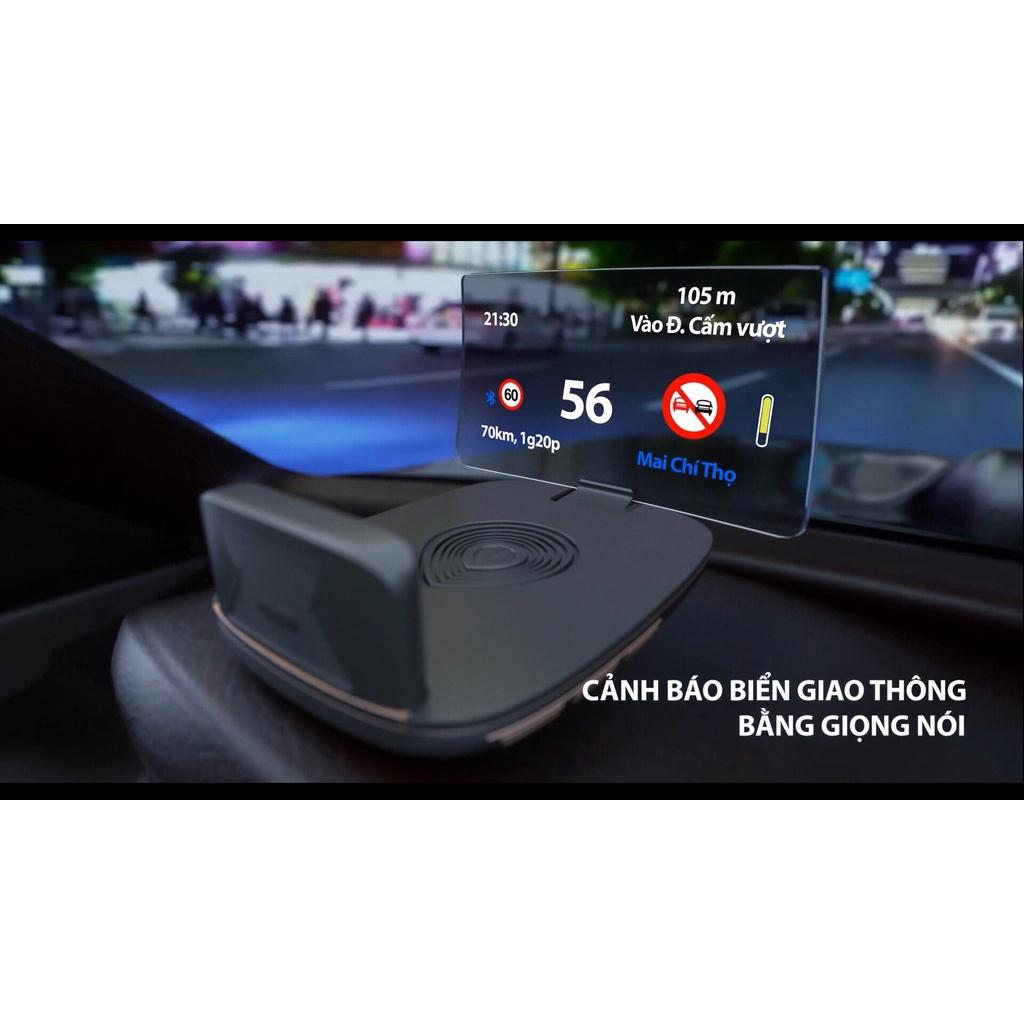 Vietmap H1N - Màn hình HUD Cảnh báo giao thông dẫn đường Vietmap Live - Hàng chính hãng