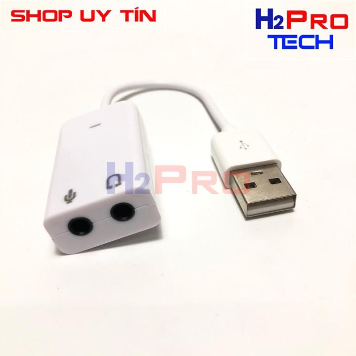 Card USB chuyển đổi âm thanh sang jack 3.5mm hay USB SOUND CARD ÂM THANH 7.1