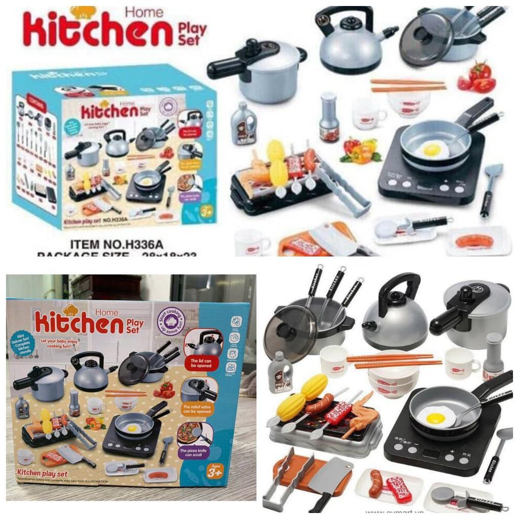 Bộ đồ chơi nấu ăn 36 món có bếp, thiết kế y như thật-Bộ nấu ăn 35 món kitchen scale