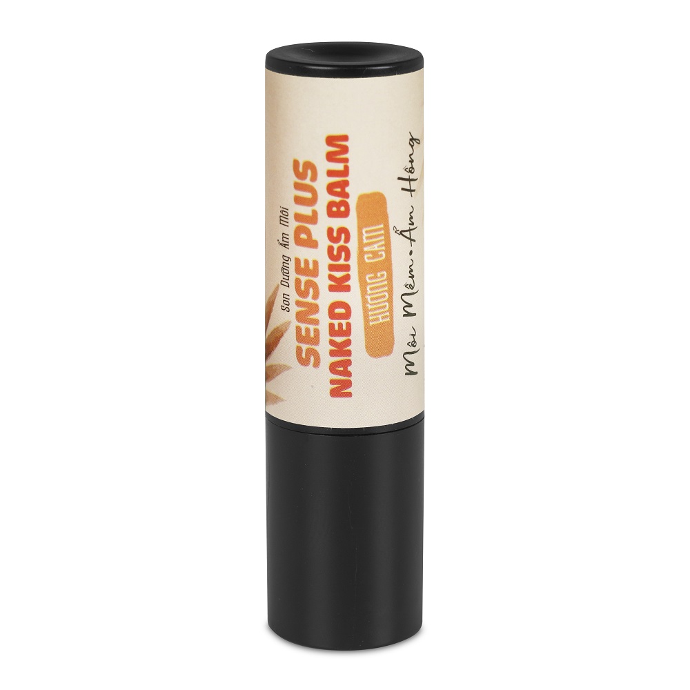 Son Dưỡng Môi Sense Plus Naked Kiss Balm Hương Cam 3.5G