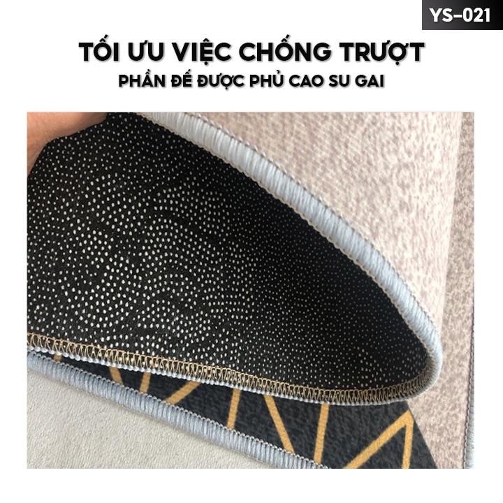 Thảm Lau Chân Lót Cửa Ra Vào Lót Cửa Chùi Chân Chống Bụi Bẩn Và Chống Trượt Siêu Tốt Kích Cỡ 50x80cm YS-021