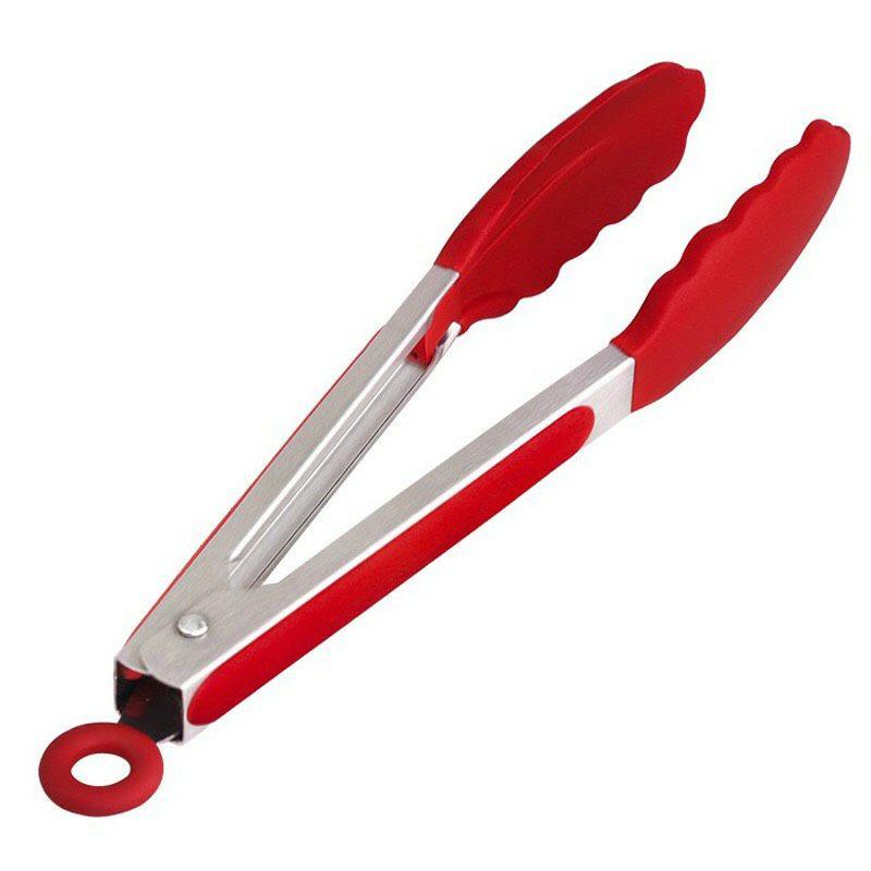 Kẹp gắp thức ăn silicon loại xịn chịu nhiệt cao chống trầy- Dụng cụ làm bánh, kẹp thịt nướng, salad.