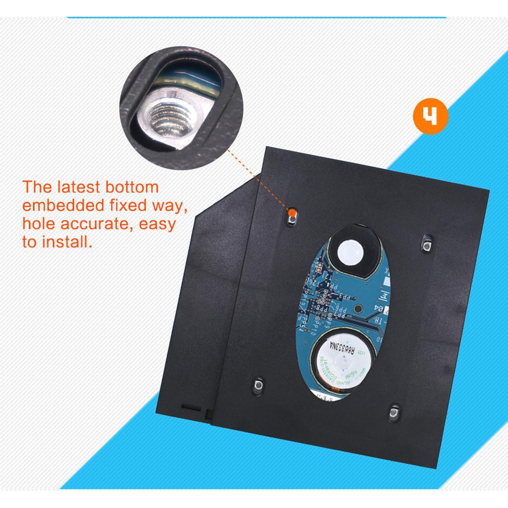 ABS 9.5mm  Bay   To  Optical Tray Bracket for Laptop