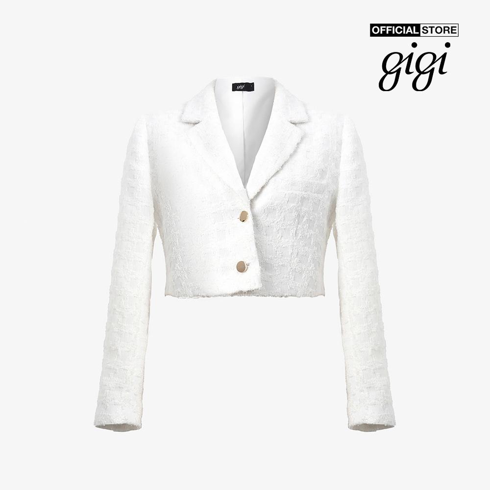 GIGI - Áo blazer nữ tay dài phom croptop trẻ trung G1403O222618