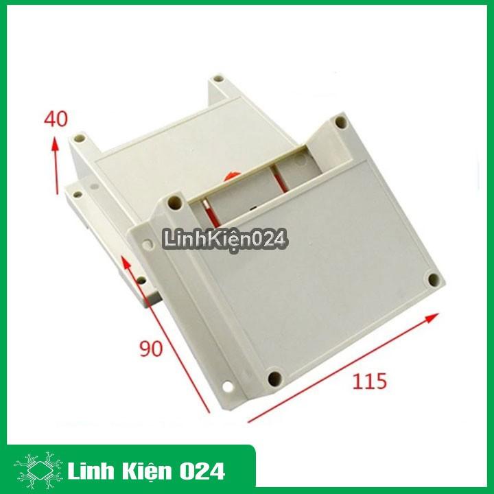 Hộp nhựa PLC 115x90x40mm bảo vệ mạch điện chống va đập