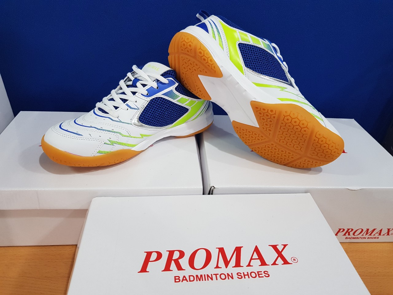 Giày cầu lông PROMAX PR-20018 màu xanh đen