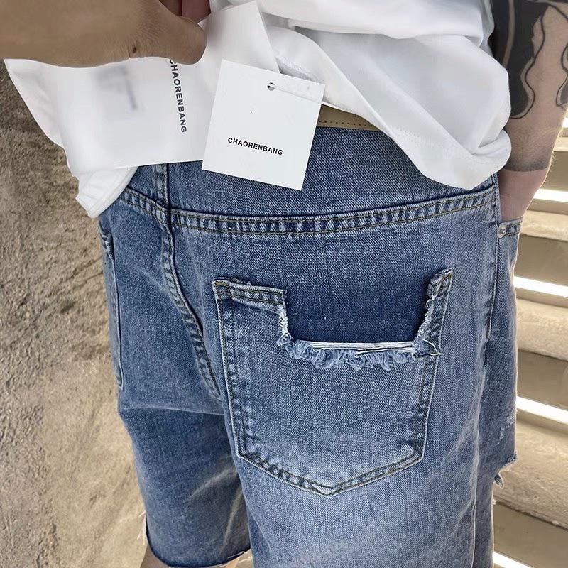 Quần short jeans nam hàn quốc