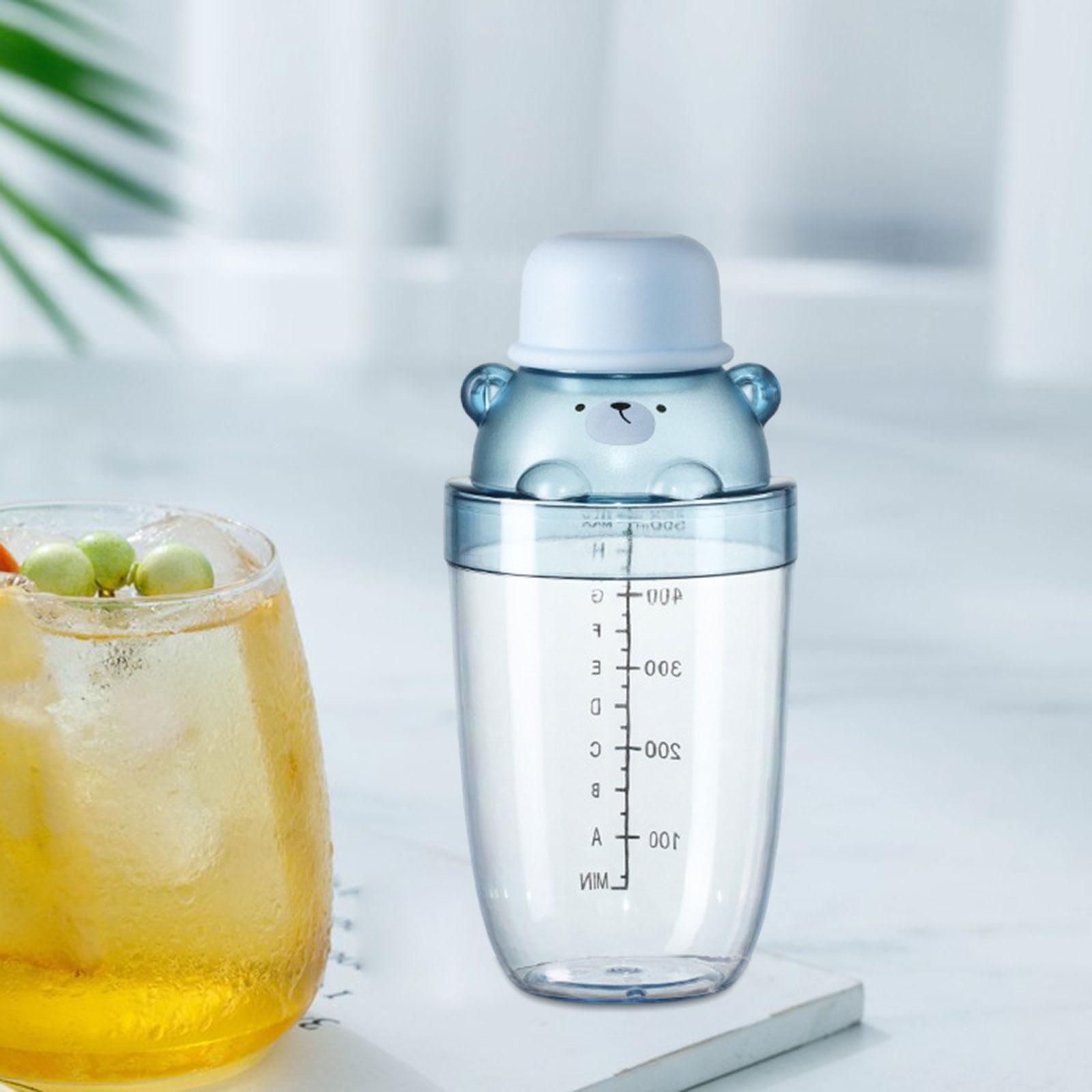 Clear Cocktail Shaker Leakproof Boston Shaker for Drink Home Bar Accessories