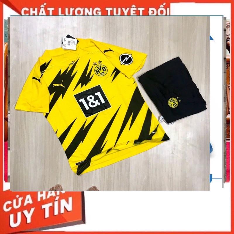 BỘ QUẦN ÁO ĐÁ BÓNG CLB DỎTMUND MẪU MỚI 2020