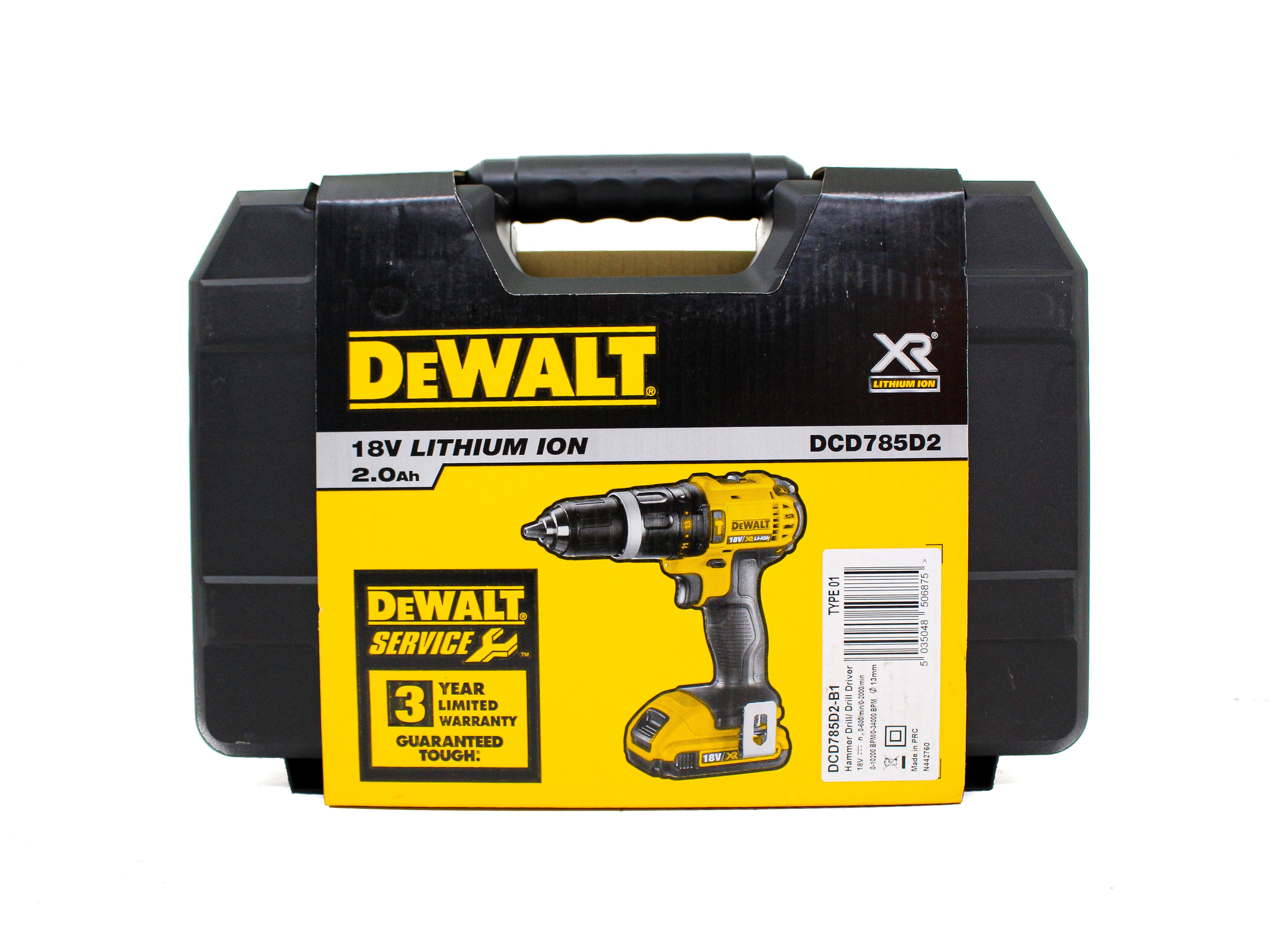 Máy khoan cầm tay 18V Dewalt DCD785D2-B1