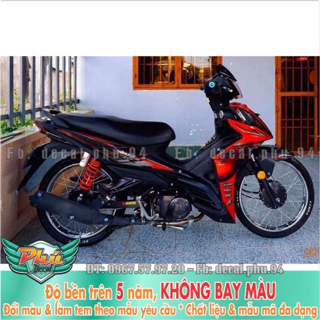 Tem rời GaLaXy đỏ đen crom