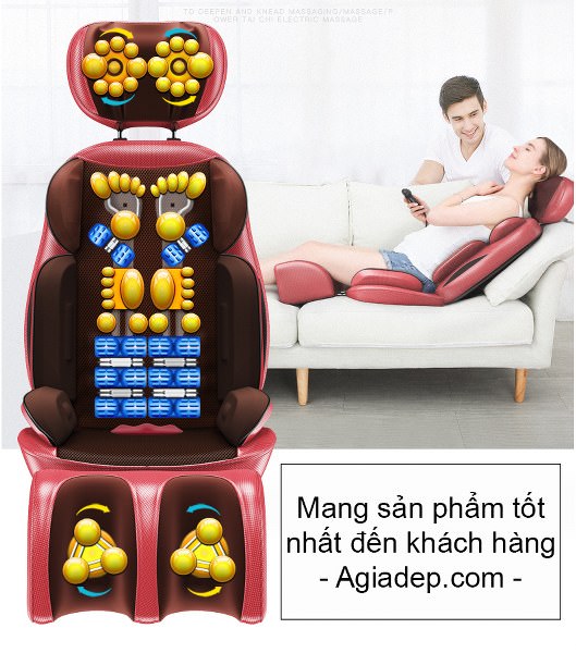 Ghế Massage thư giãn trị liệu hồng ngoại có xoa bóp chân cao cấp