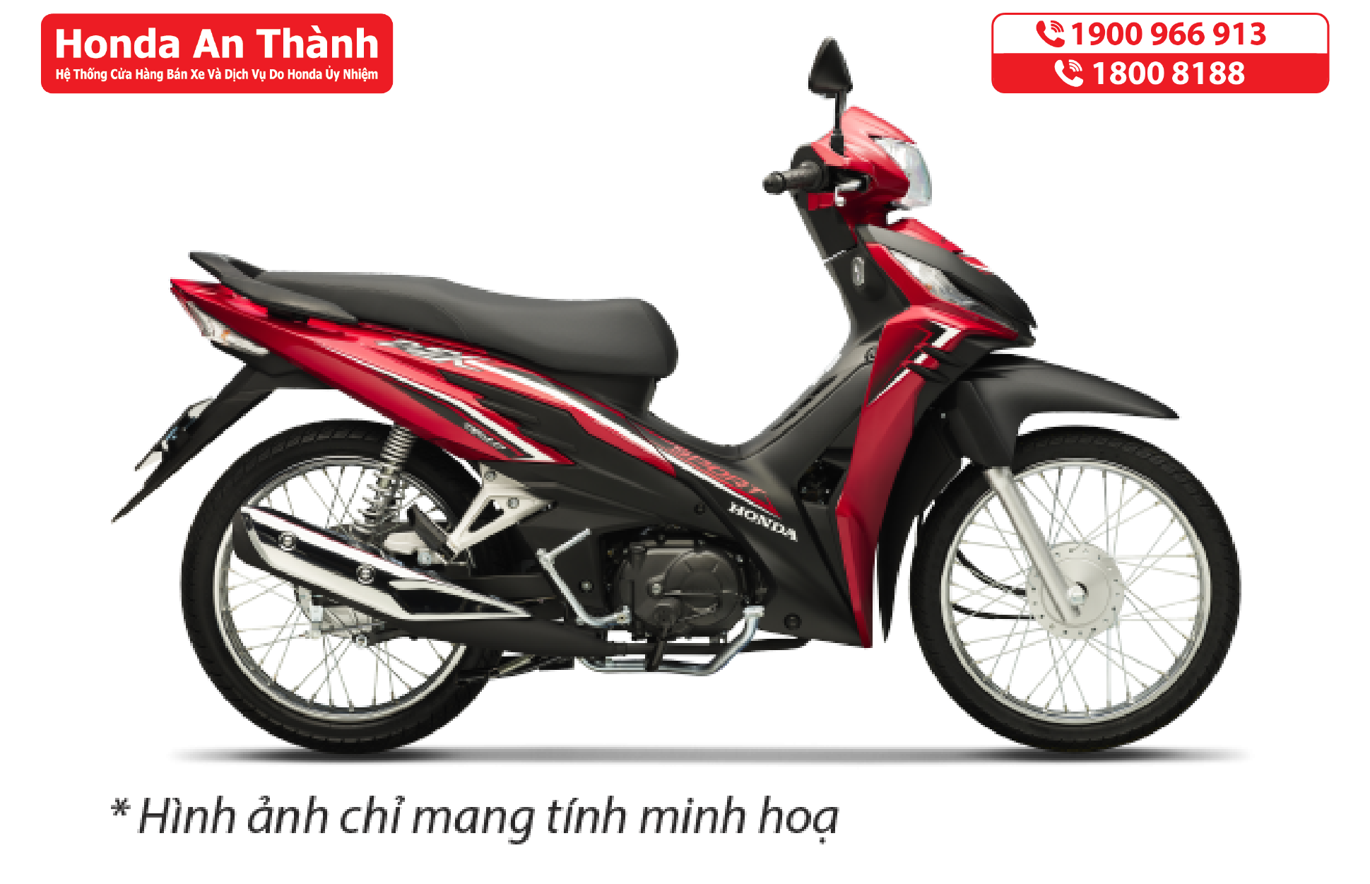 Xe máy Honda Wave RSX FI 110 (Vành nan hoa phanh đĩa)