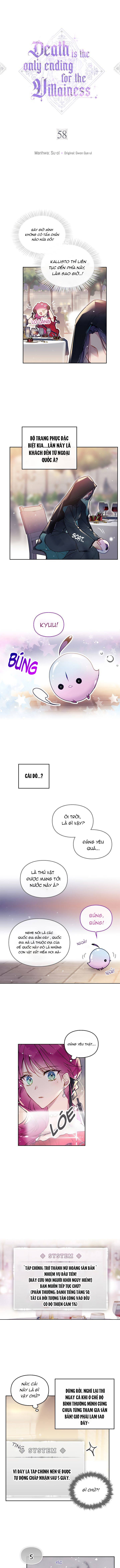 kết thúc của nhân vật phản diện chỉ có thể là cái chết chapter 58 1