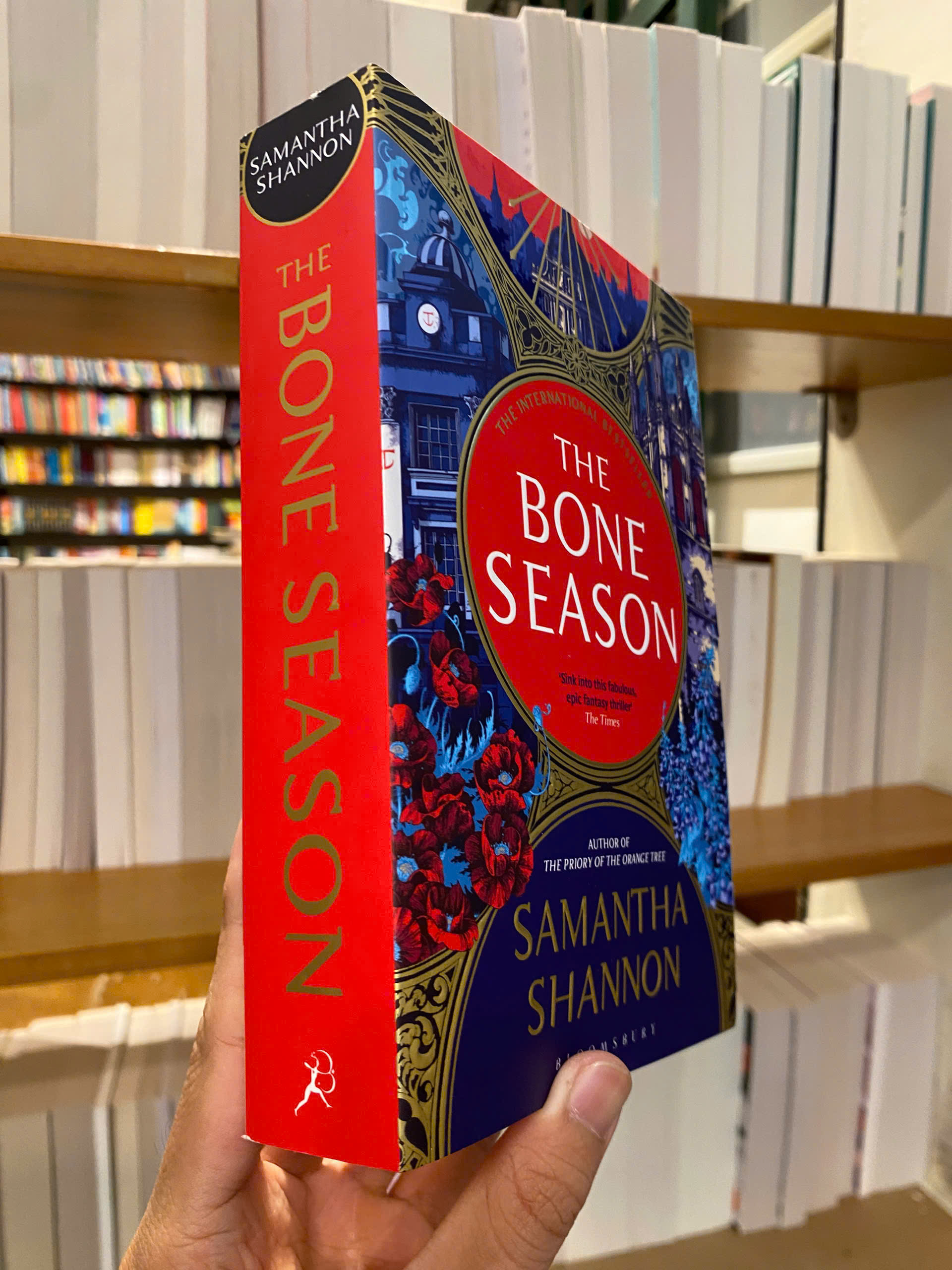Sách - The Bone Season by Samantha Shannon | English Fantasy / Young Adult / Ngoại văn Nhập khẩu