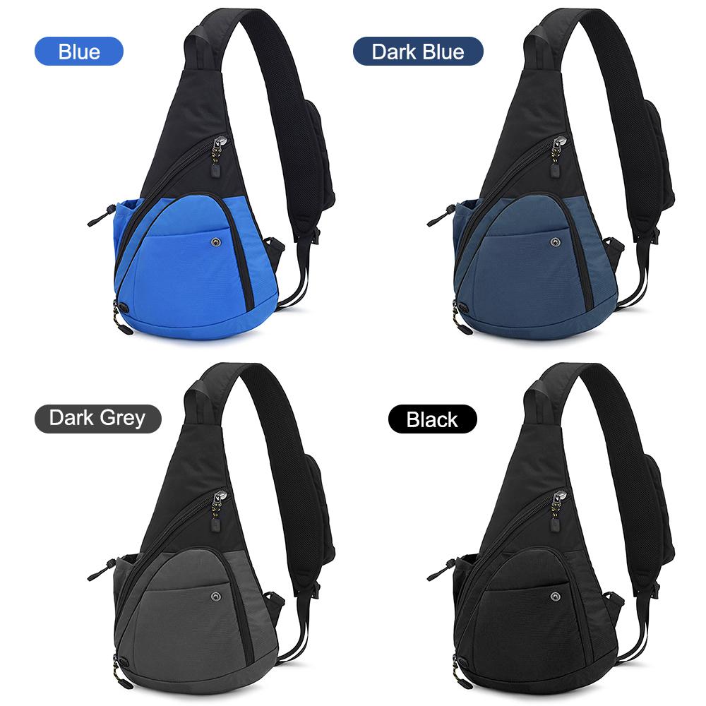 Balo sling đeo vai để đi xe đạp, thể thao ngoài trời, đi bộ đường dài, chạy