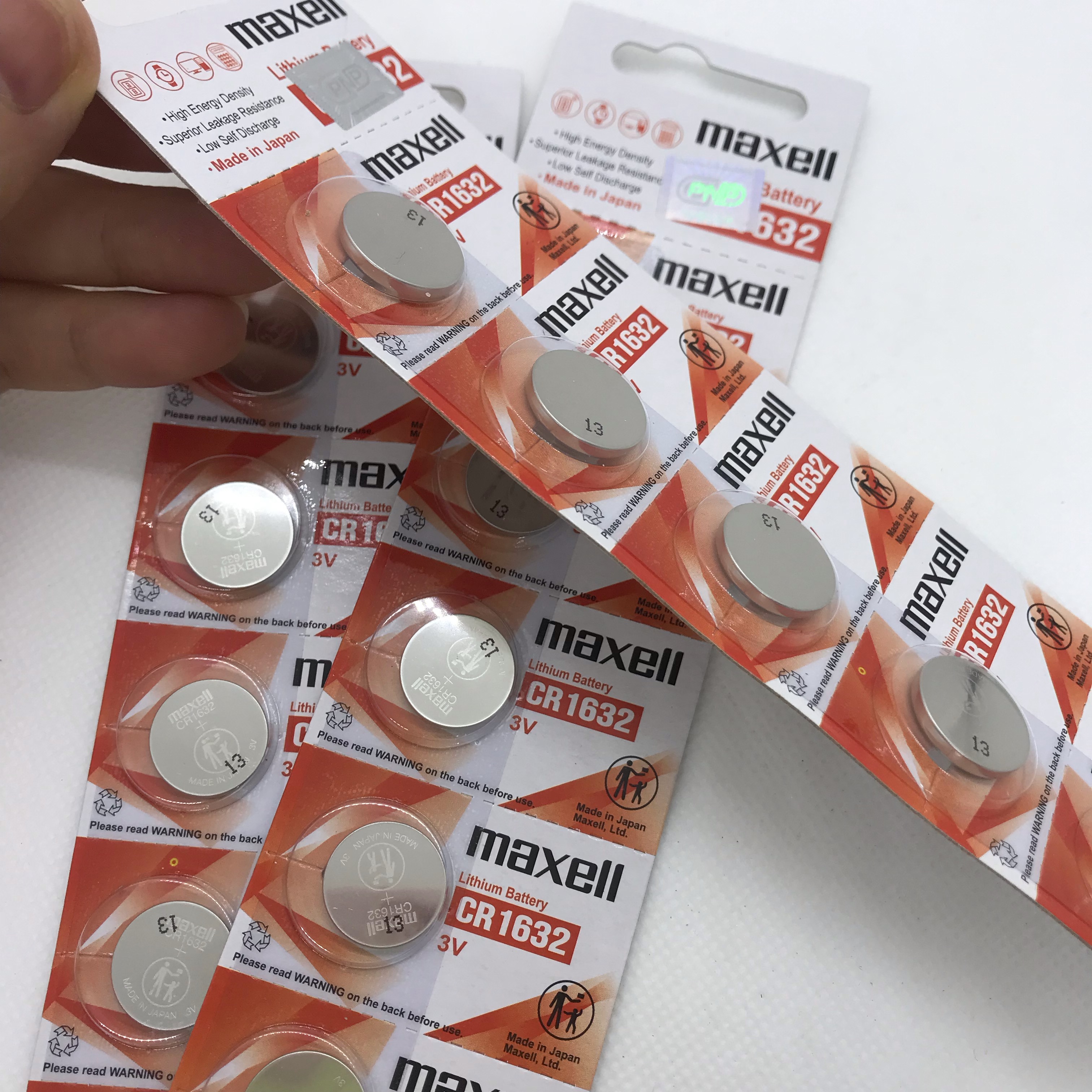 Pin Nút CR1632 chính hãng MAXELL Nhật 3V