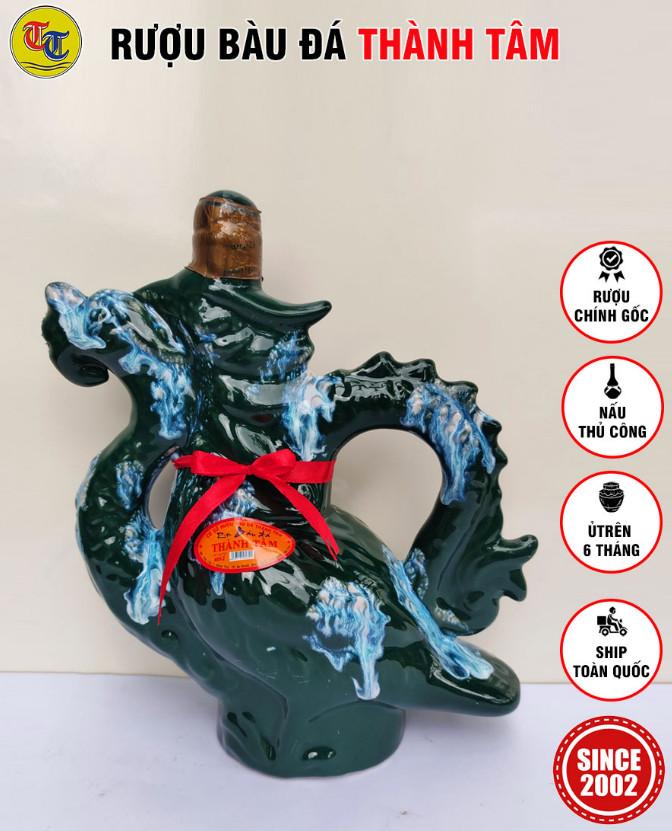 Đặc Sản Bình Định - Rượu Bàu Đá Thành Tâm Thuyền Chim 700ml - OCOP 3 Sao