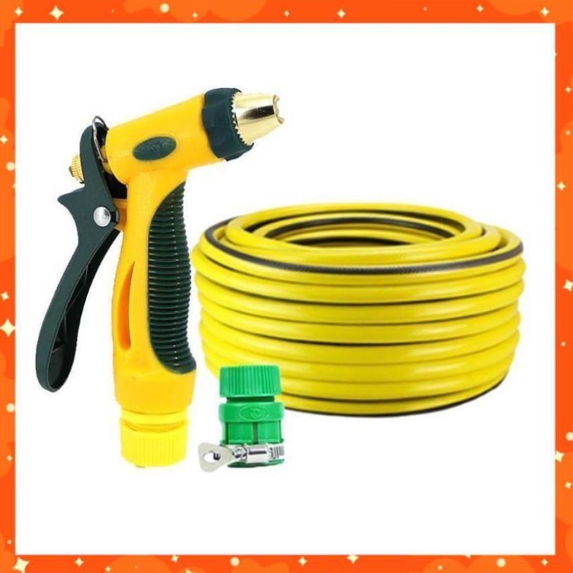Bộ dây vòi xịt nước rửa xe,tưới cây tăng áp 3 lần 20M 206317