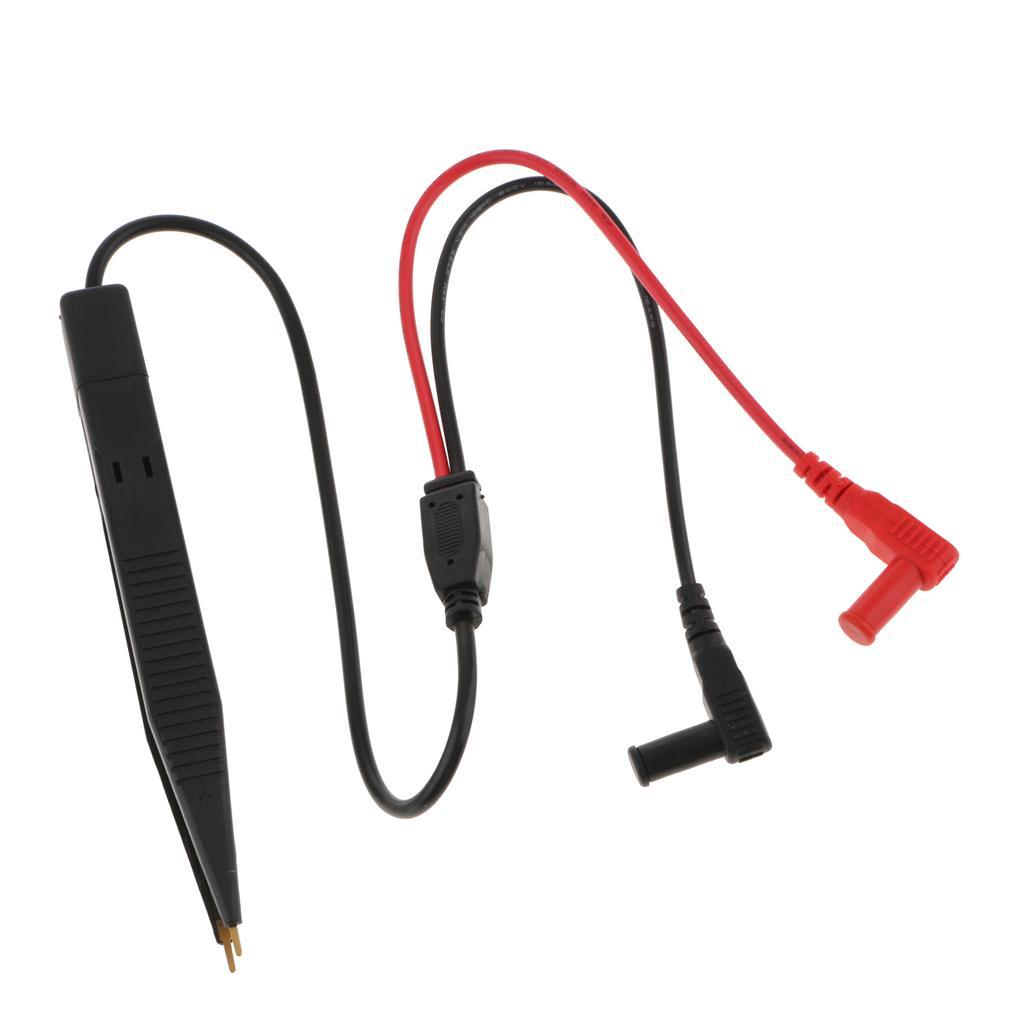 SMD Measure Tweezers Multimeter Precision Test Pen Inductor Clip Probe