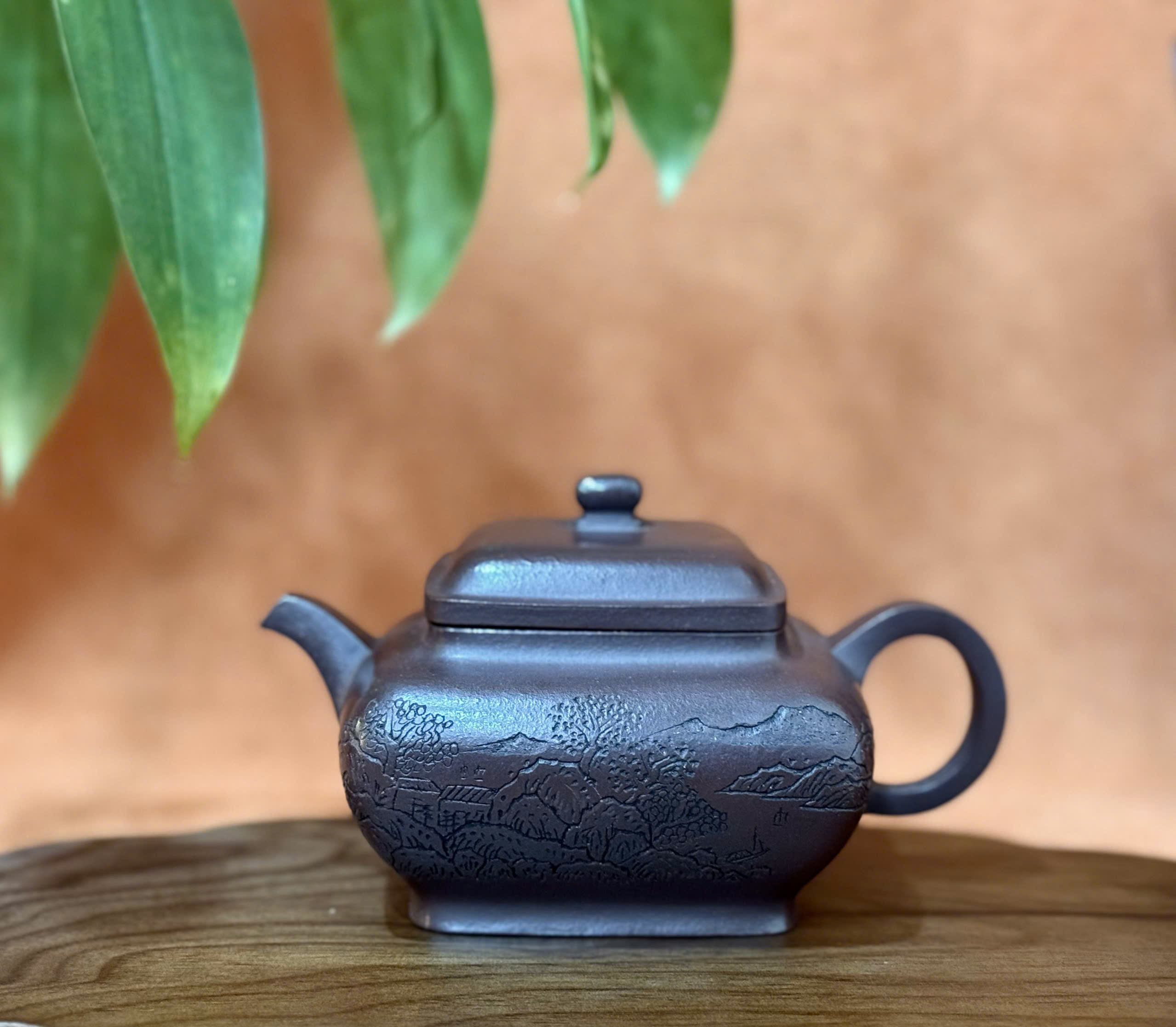 ẤM TRÀ TỨ PHƯƠNG - LÃO TỬ NÊ - NGHỆ NHÂN VƯƠNG TIỂU PHONG - ẤM TRÀ ĐẸP