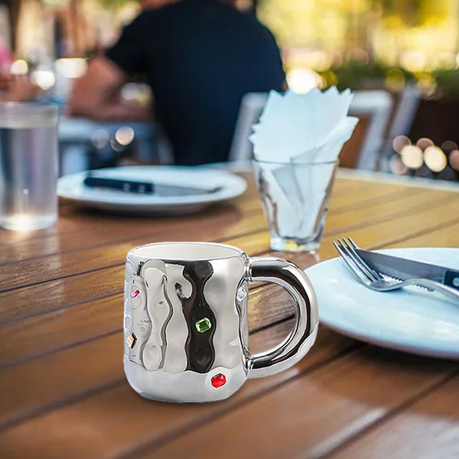 Ceramic Coffee Mug Milk Mug Cup Office Dorm Home Tea Cup Coffee Cup for Beverage Juice Breakfast Milk Valentines Day Birthday Gift