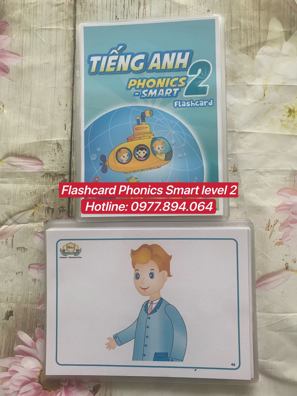 FLASHCARDS TIẾNG ANH SMART PHONICS 2 (93 thẻ) - giáo cụ cần thiết trong dạy học