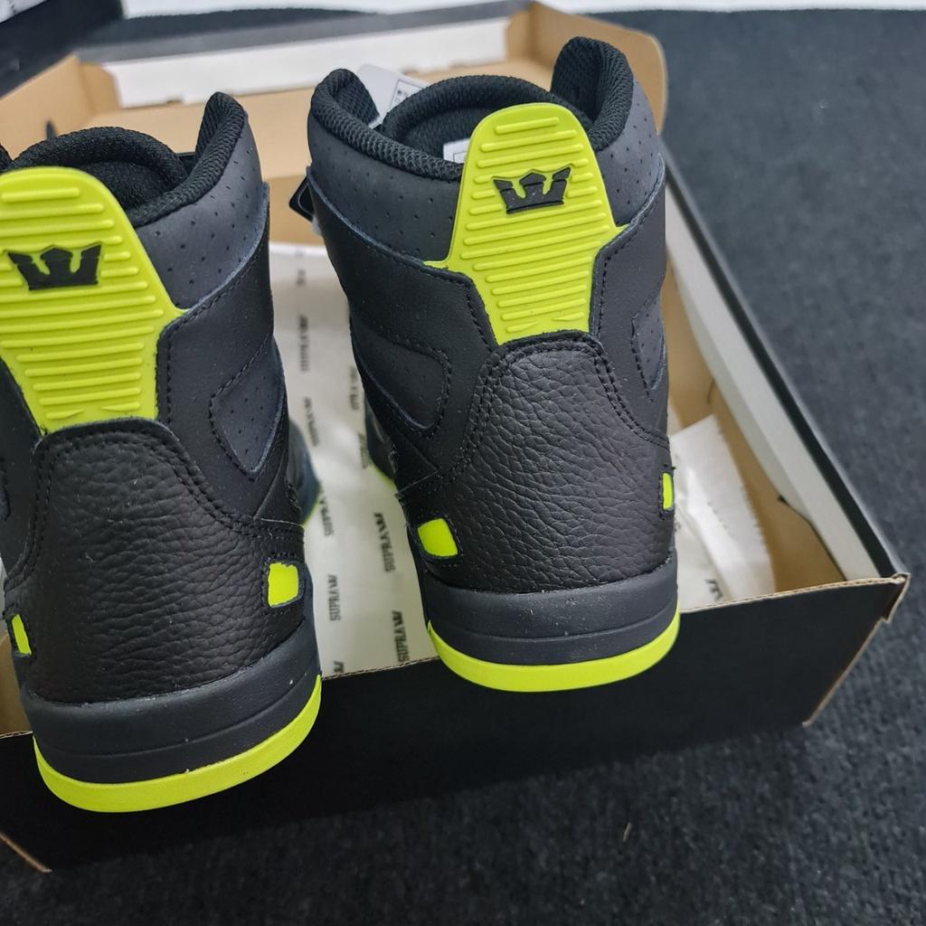 Giày nam Supra Breaker Black Neon