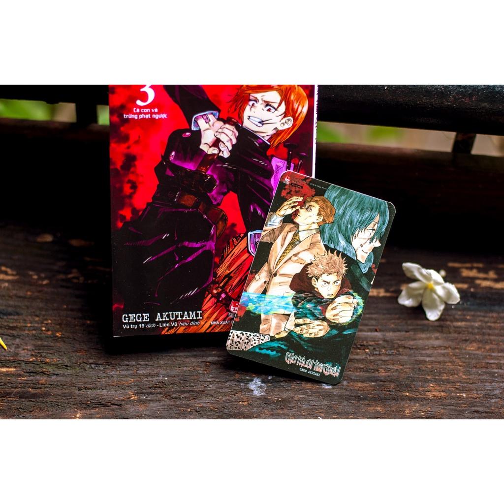 Truyện lẻ - Chú Thuật Hồi Chiến - Tập 1 2 3 4 5 6 7 - Tặng Kèm Obi Và Card Nhựa