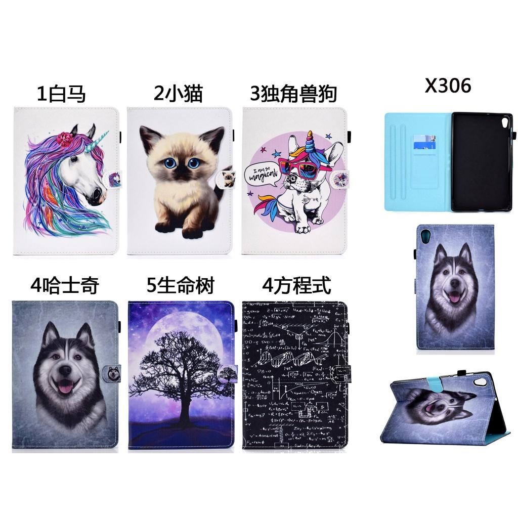 Bao Da Máy Tính Bảng Nắp Gập Kèm Giá Đỡ Cho Lenovo Tab M10 Hd Tablet M10 Hd 2nd Tb X306 X306F 10.1 ''