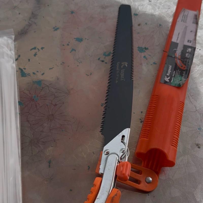 Cưa tay răng mướp dùng cưa củi tre - Cưa cầm tay siêu bén