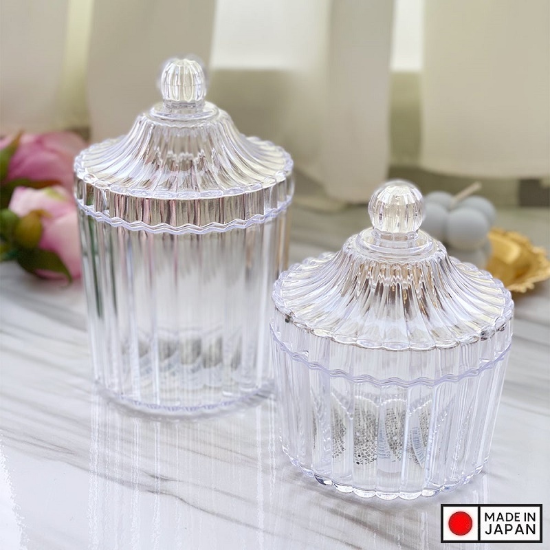 Hũ đựng bánh kẹo, mứt tết phòng khách 190ml - Hàng Nội Địa Nhật Bản