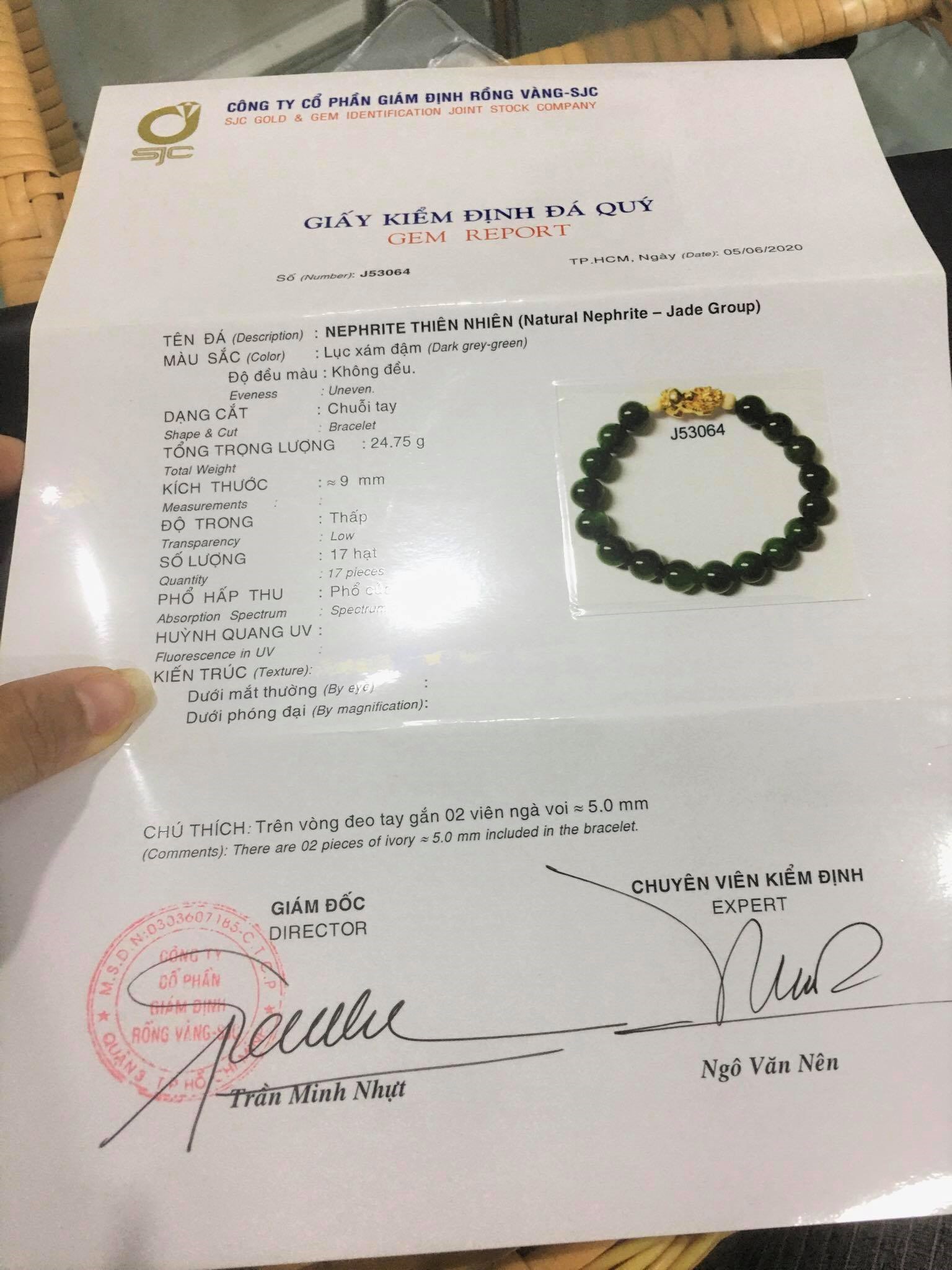 Vòng Tay Phong Thủy Ngọc Bích Canada VIP 7A Thiên Nhiên Mix Tỳ Hưu Cho Mạng Mộc - Hỏa