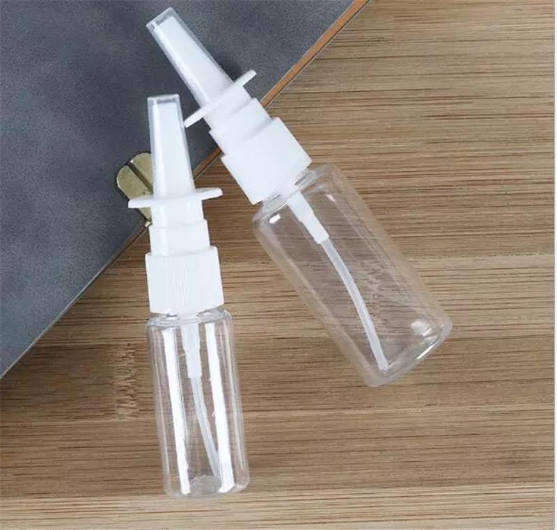 Chai Xịt Mũi Rỗng Trong Suốt Dung Tích 10ml 20ml 30ml Tiện Lợi