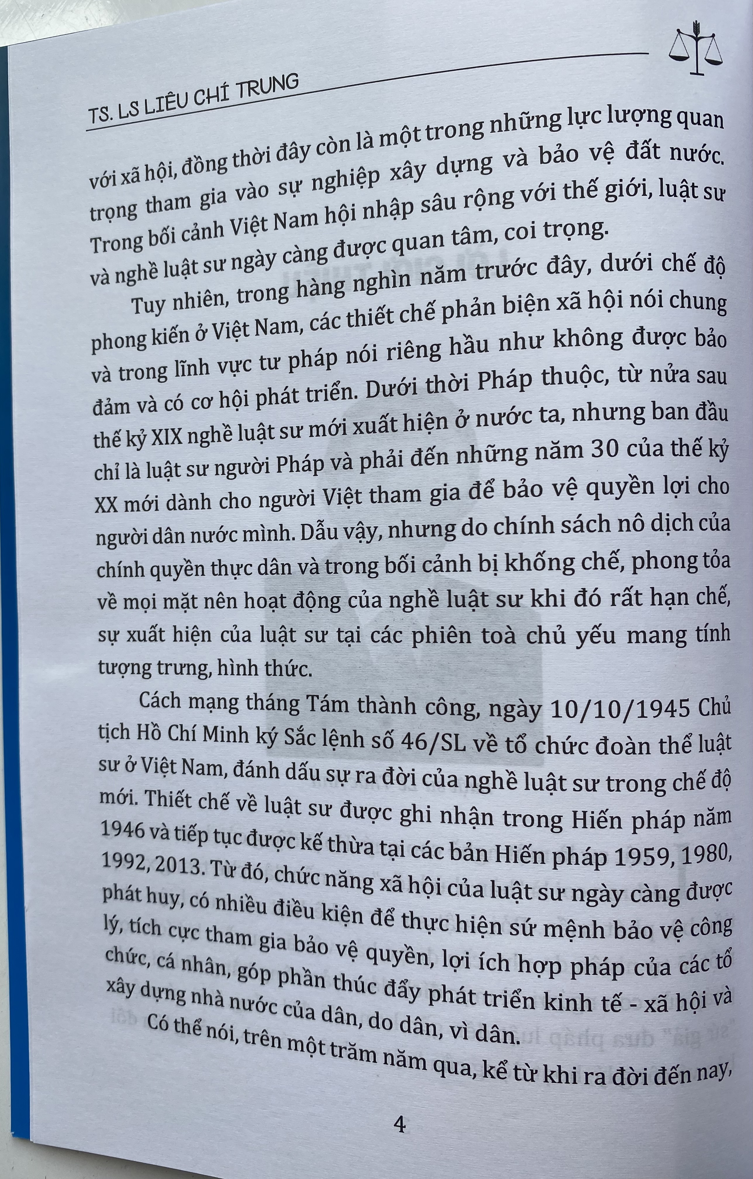 Luật Sư Và Nghề Luật Sư Ở Việt Nam