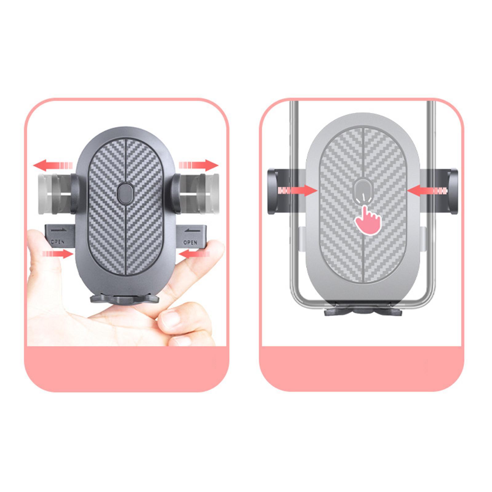 Baby Stroller Phone Holder Smartphone Cradle Clamp for Infant Stroller